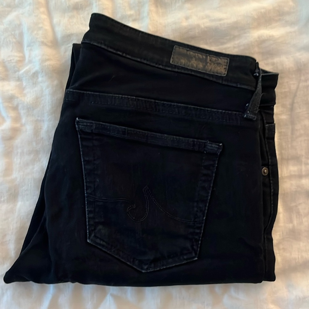 AG The Stevie Ankle slim straight ankle jeans